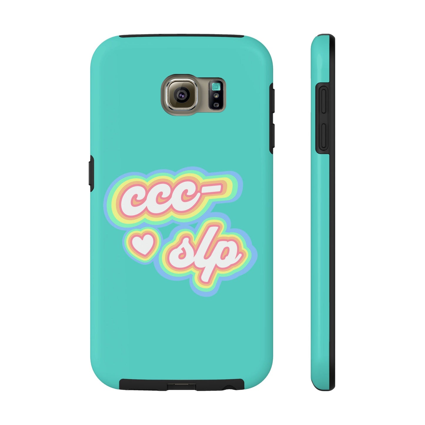 CCC-SLP Retro Pastel Tough Phone Case