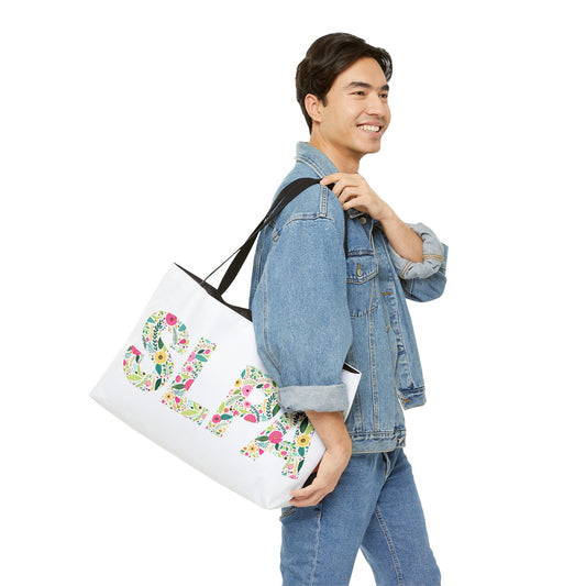 SLPA Floral Weekender Tote Bag