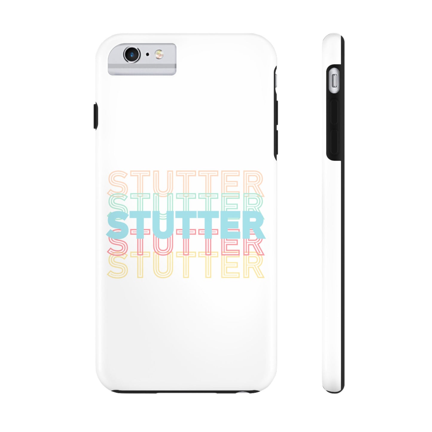 Staggered Stutter Pastel Retro Phone Case