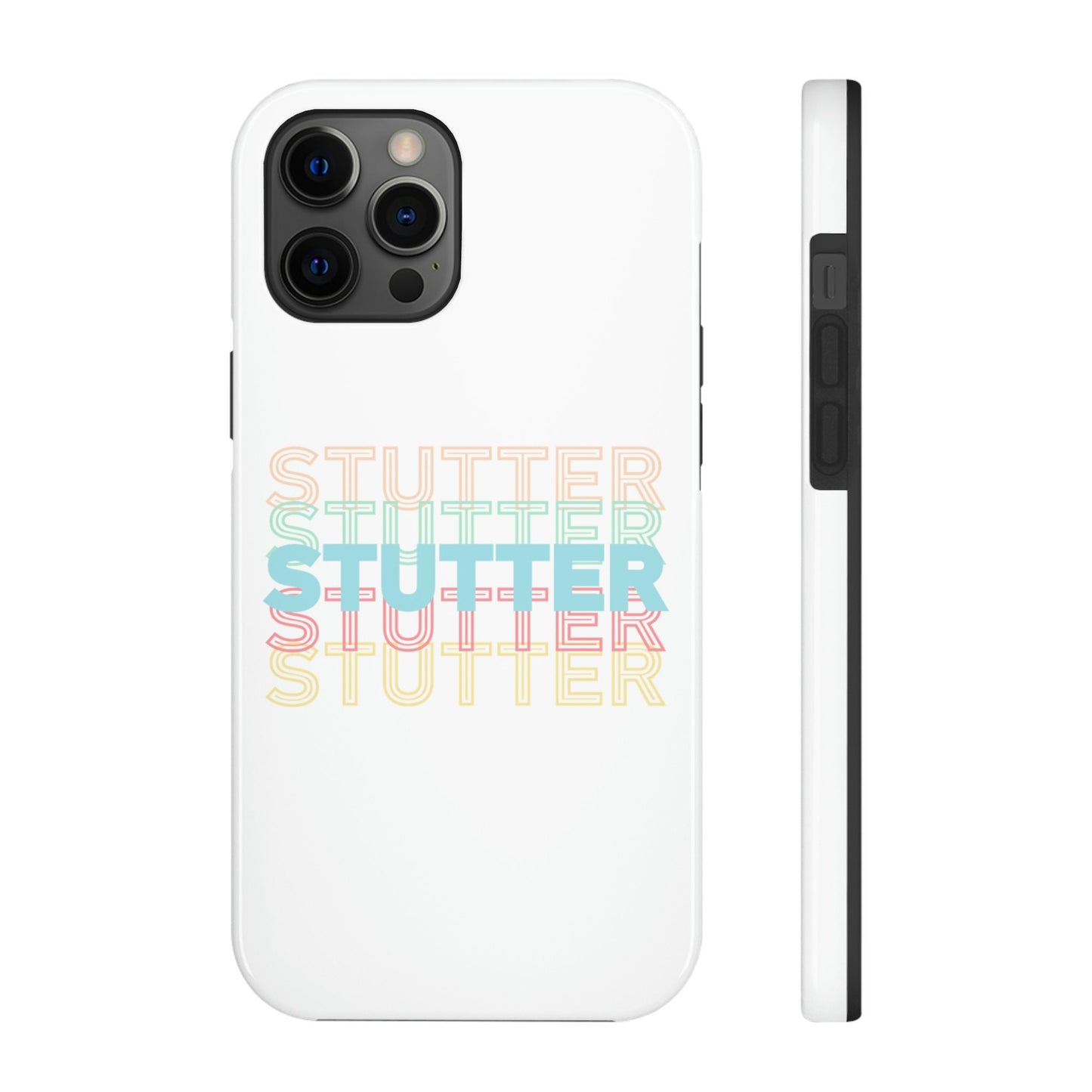 Staggered Stutter Pastel Retro Phone Case