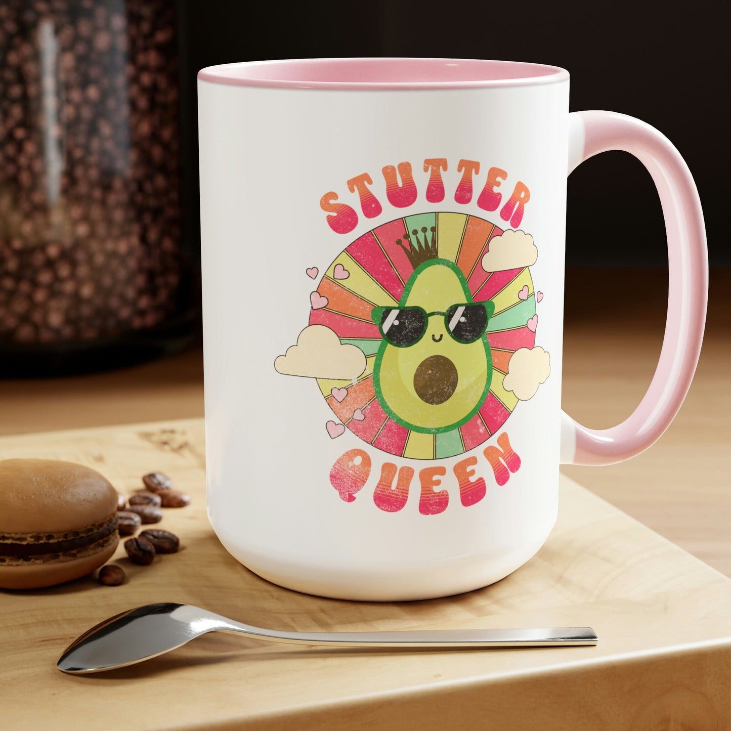 Stutter Queen Avocado 15oz Mug