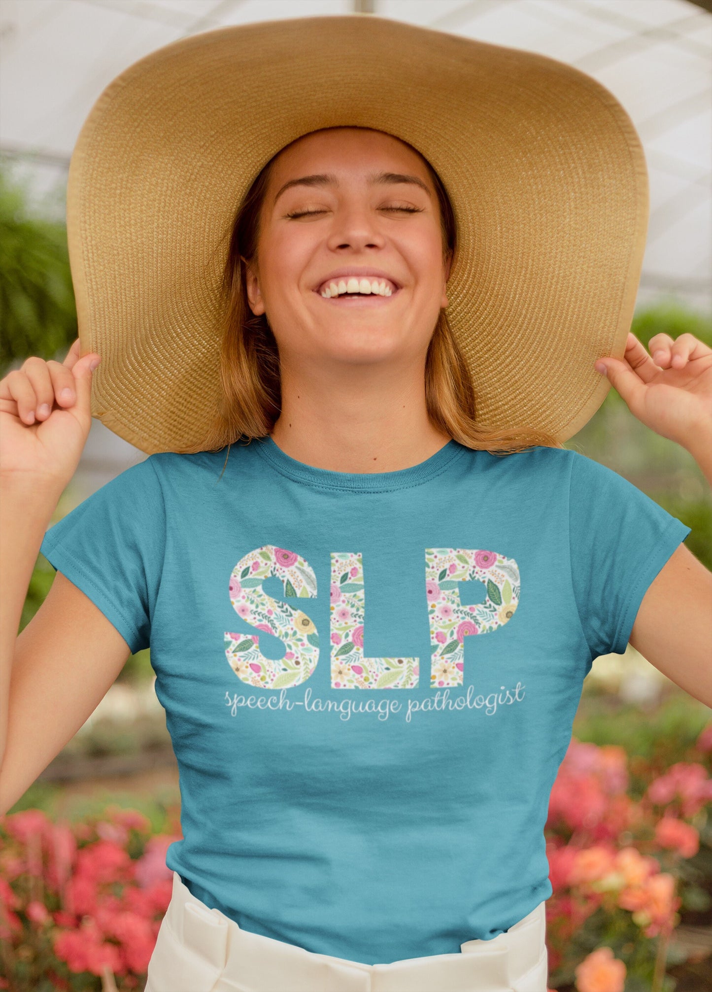 SLP Floral Retro T-shirt