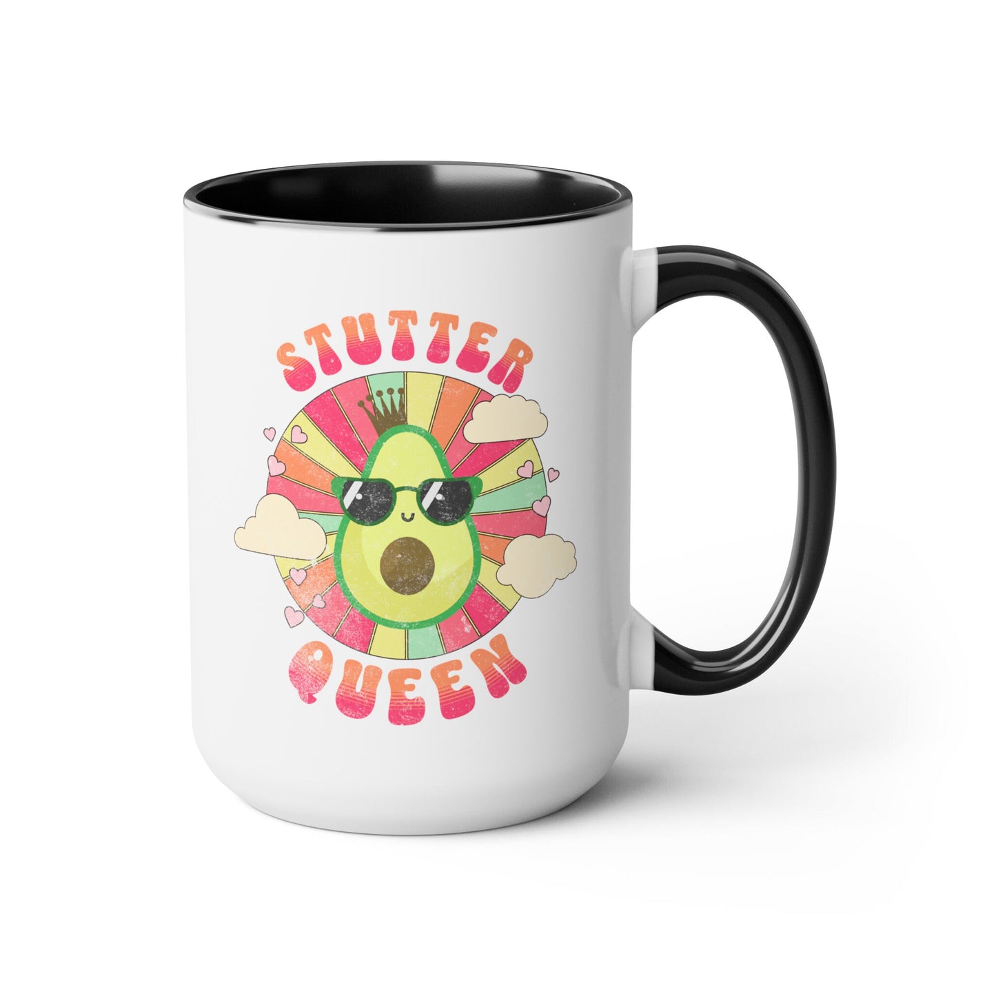 Stutter Queen Avocado 15oz Mug