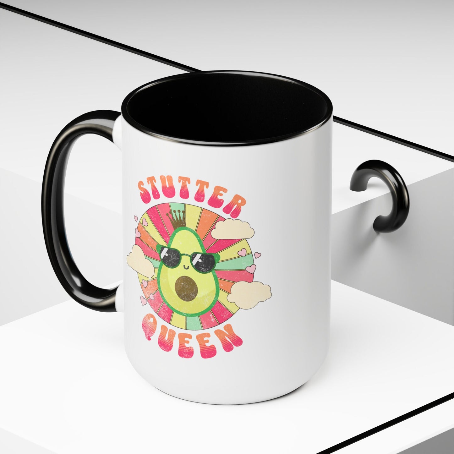 Stutter Queen Avocado 15oz Mug