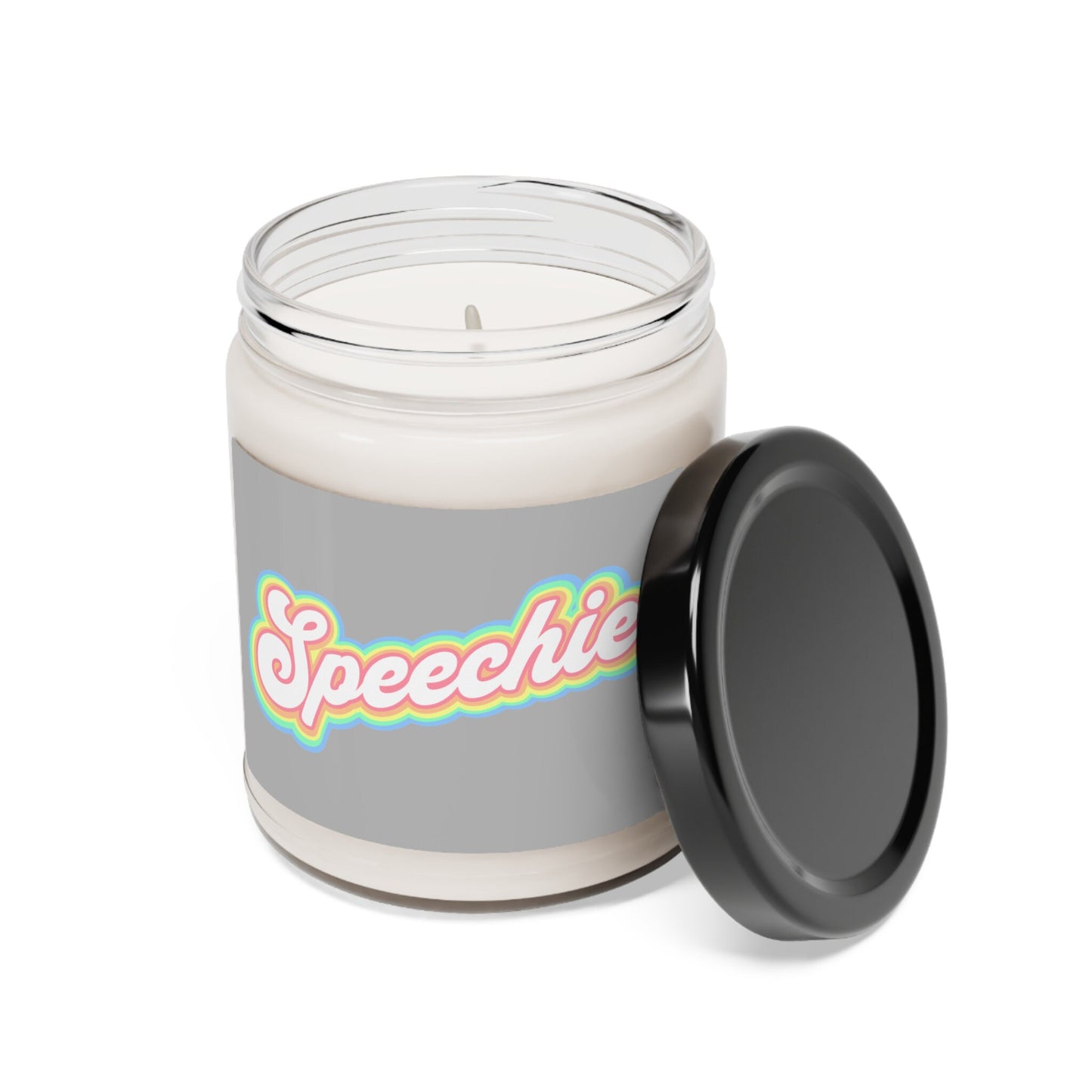 Speechie Retro Scented Soy Candle, 9 oz.