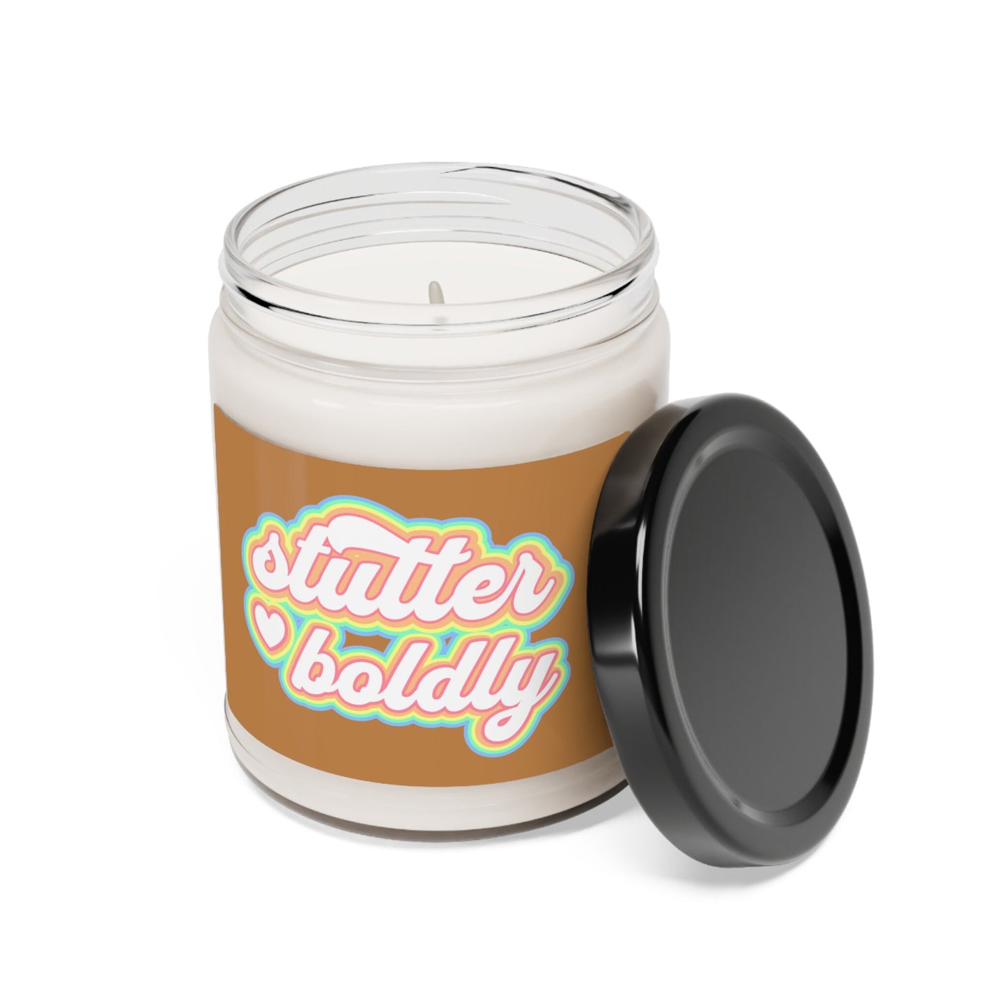 Stutter Boldly Scented Soy Candle, 9oz