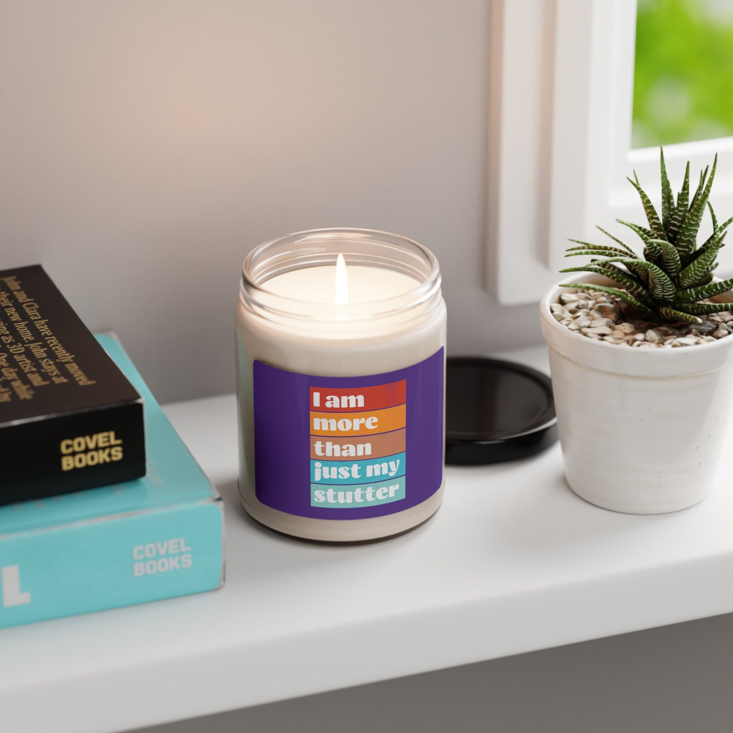 I Am More Than Just My Stutter Scented Candle, 9 oz