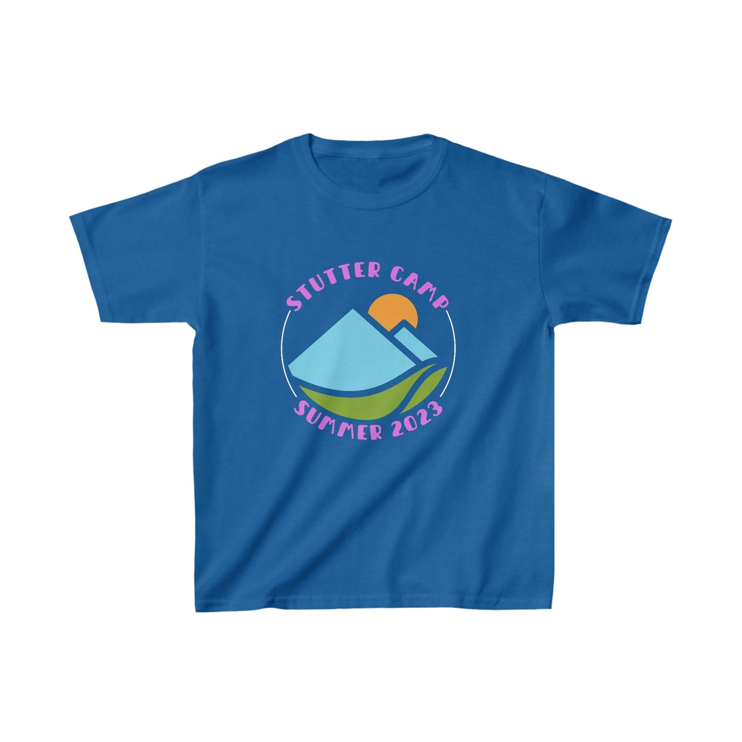 Kids Stutter Camp Mountain Tshirt