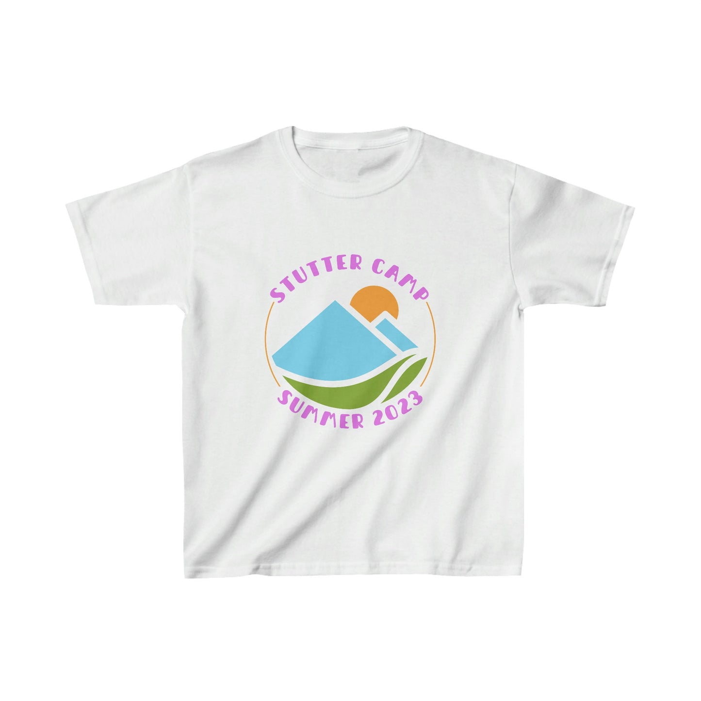 Kids Stutter Camp Mountain Tshirt