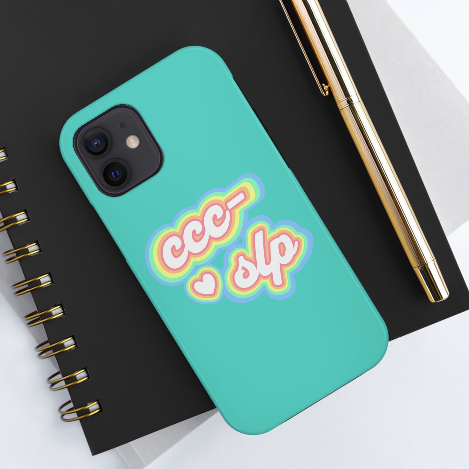 CCC-SLP Retro Pastel Tough Phone Case