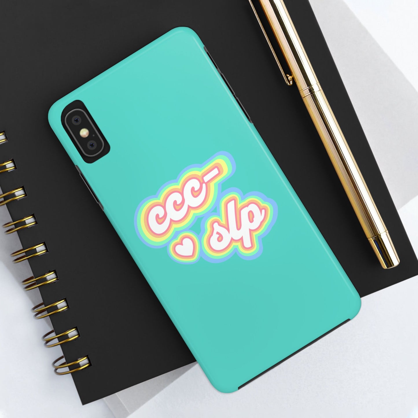 CCC-SLP Retro Pastel Tough Phone Case