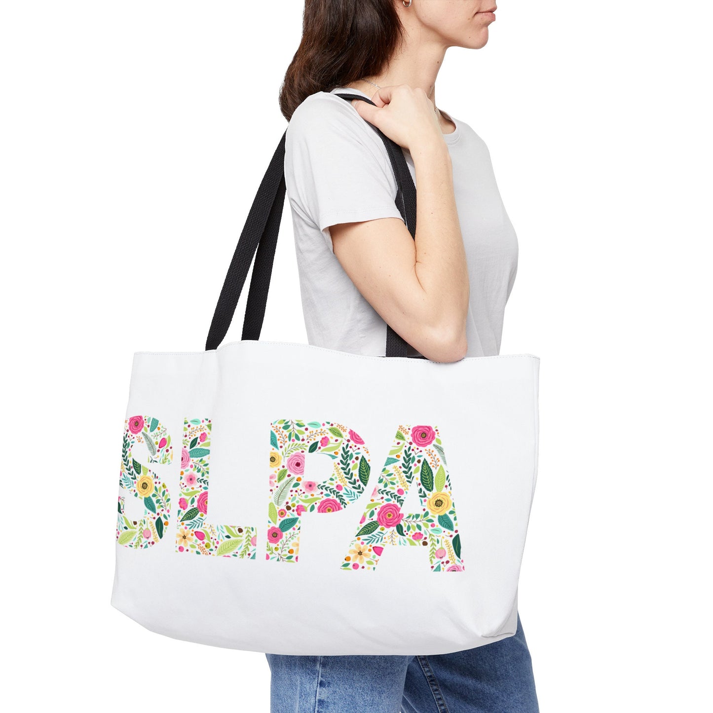 SLPA Floral Weekender Tote Bag