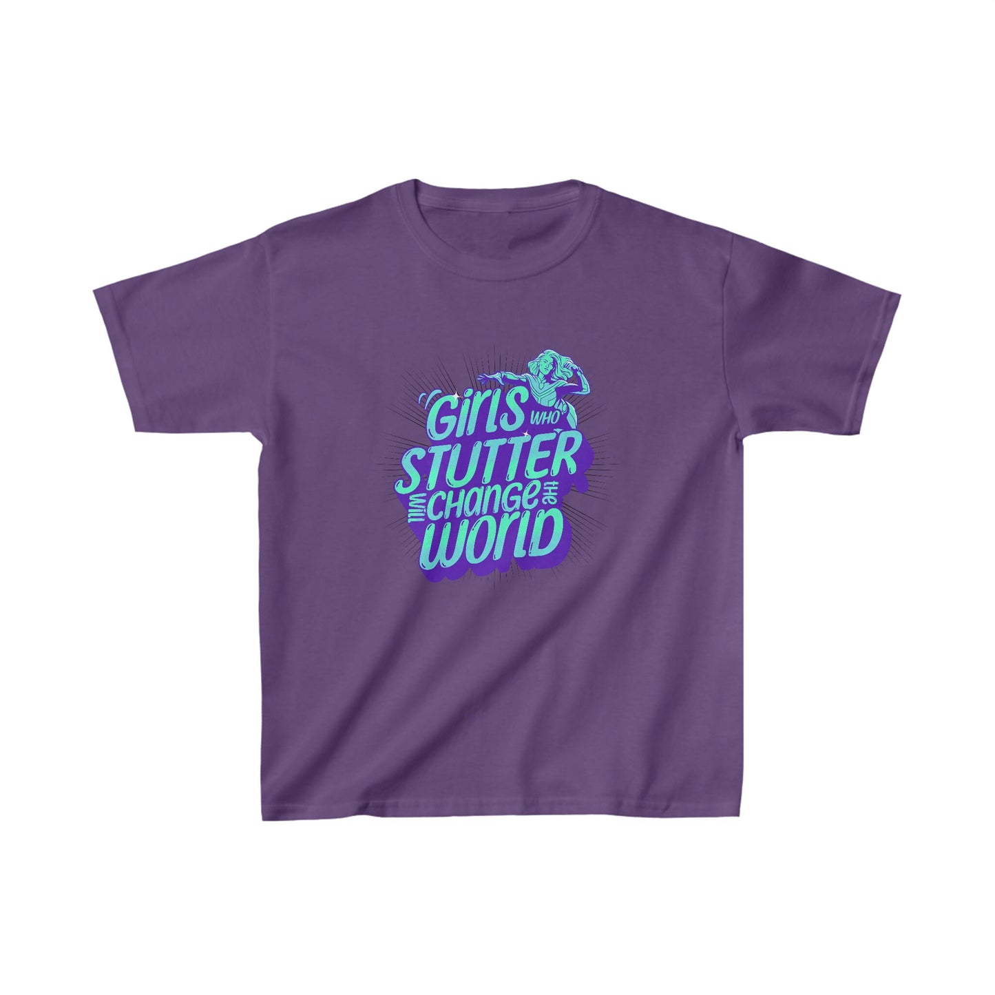 Girls Who Stutter Will Change the World Tshirt