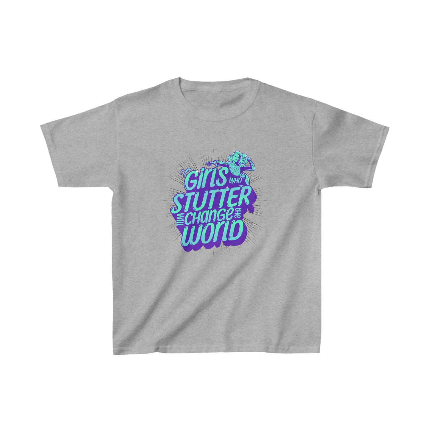 Girls Who Stutter Will Change the World Tshirt