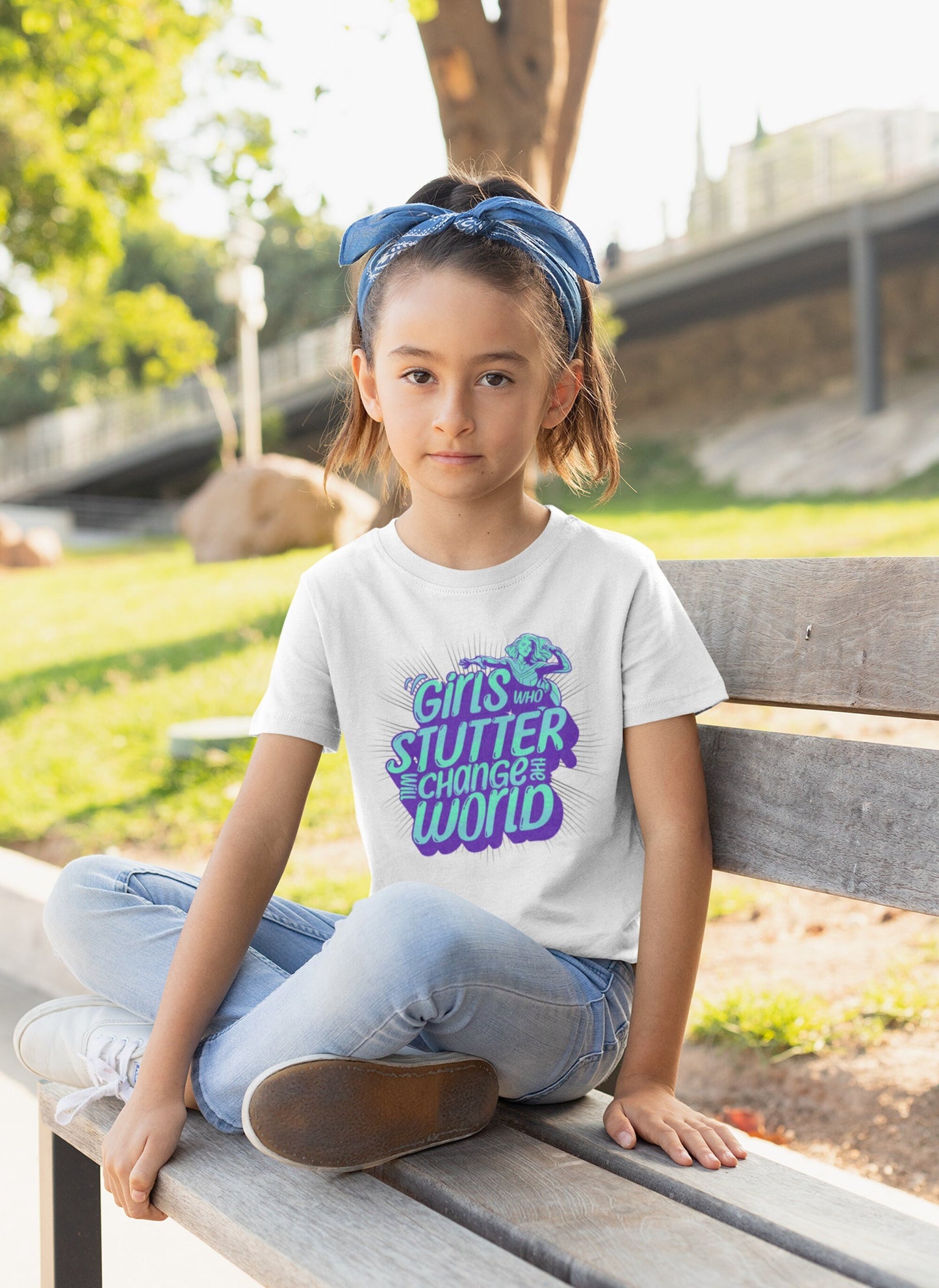 Girls Who Stutter Will Change the World Tshirt