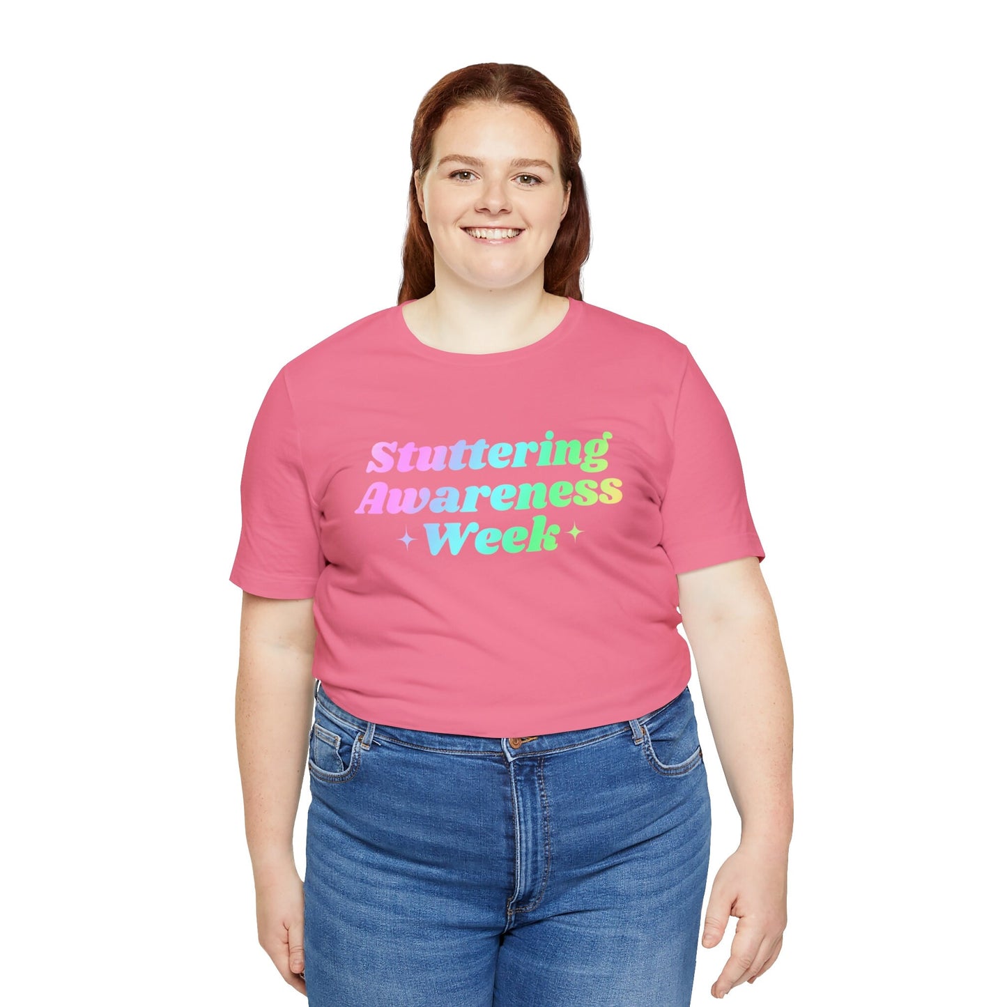 Stuttering Awareness Week Gradient Tshirt