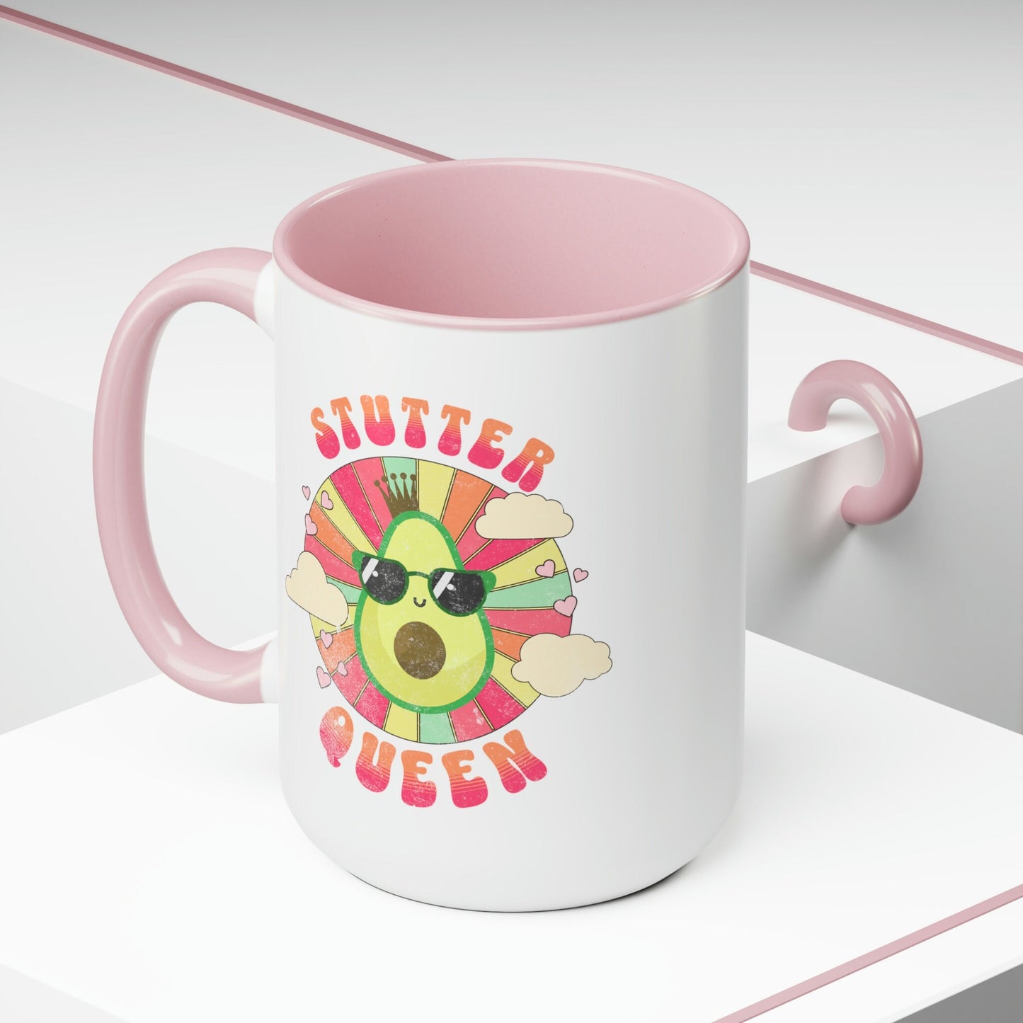 Stutter Queen Avocado 15oz Mug