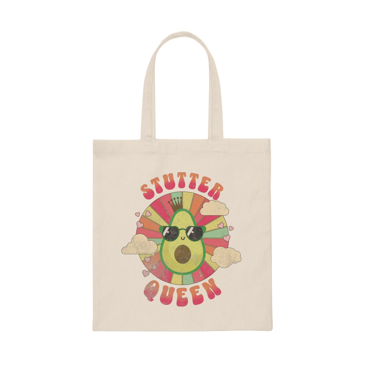 Stuttering Queen Avocado Stutter Tote Bag