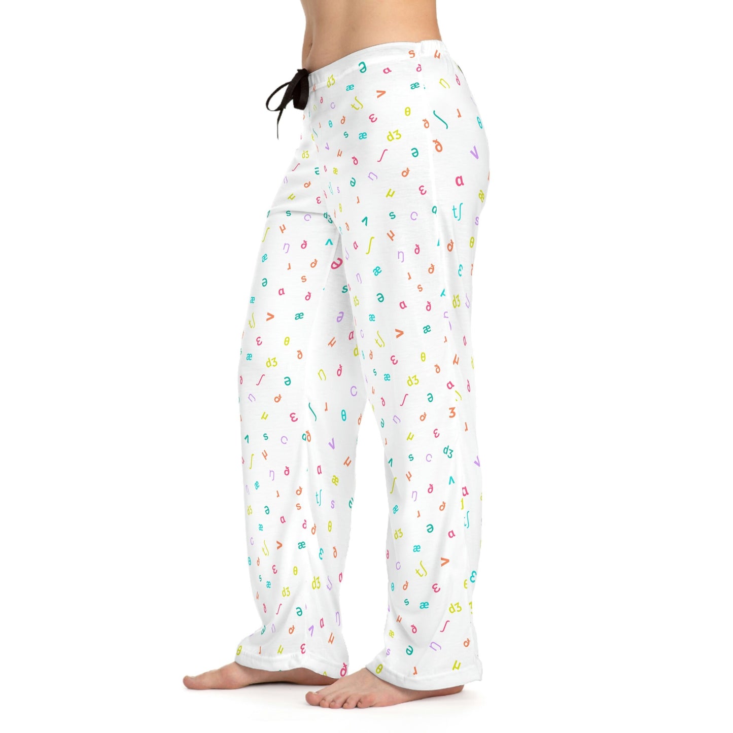 IPA Phonetic Symbols Women's Pajama Pants