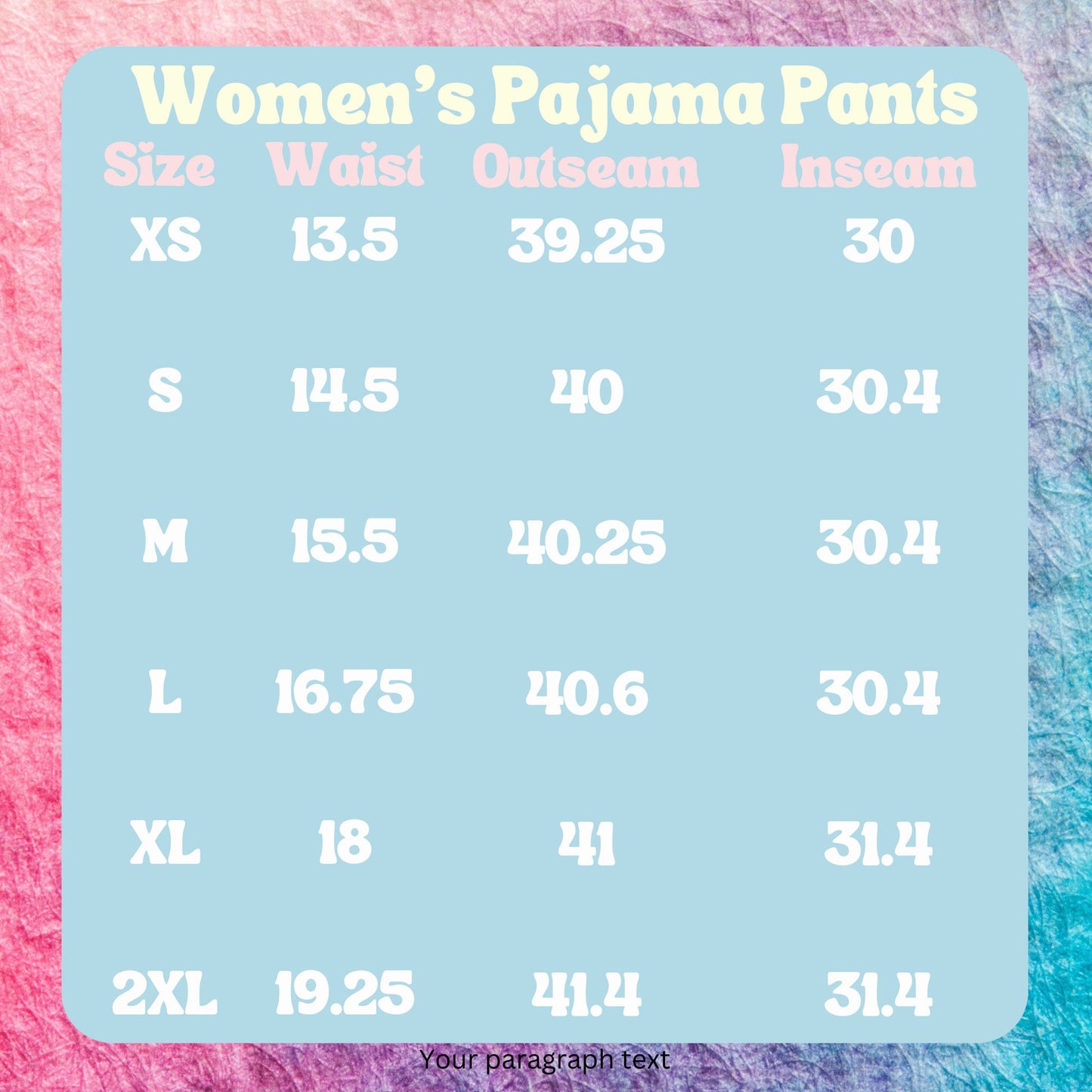 IPA Phonetic Symbols Women's Pajama Pants