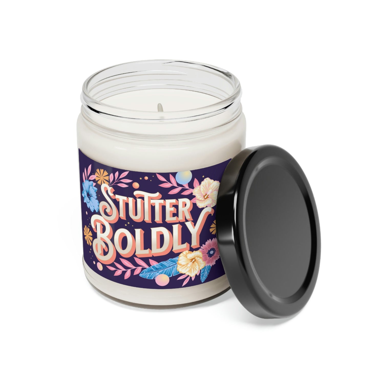 Stutter Boldly Scented Soy Candle, 9oz