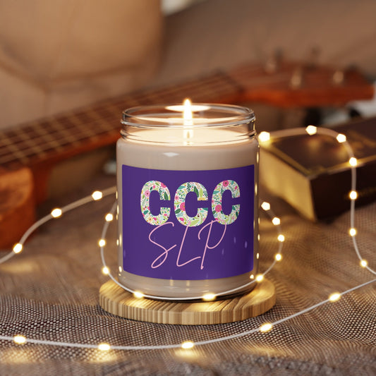 CCC-SLP 9 oz Scented Candle Gift for SLP
