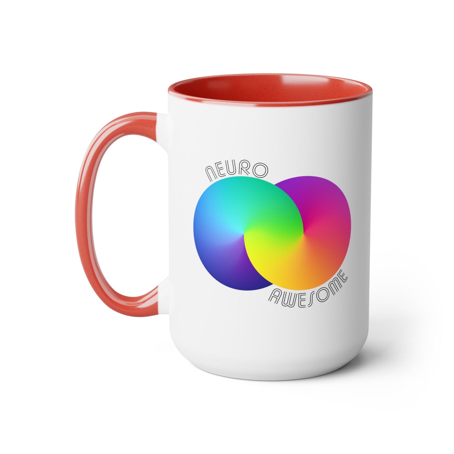 Neuroawesome Stuttering Autism Infinity Mug 15 oz