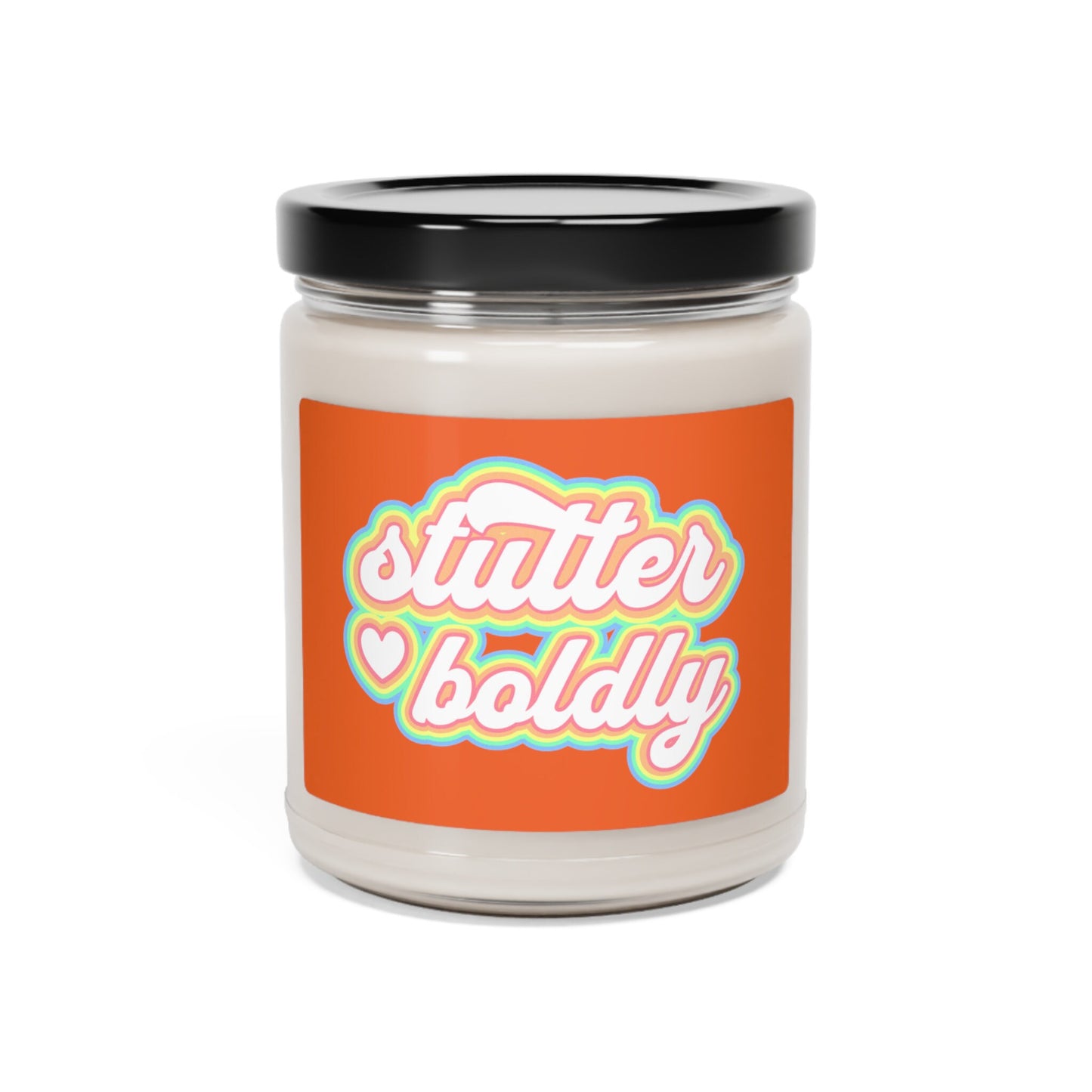 Stutter Boldly Scented Soy Candle, 9oz