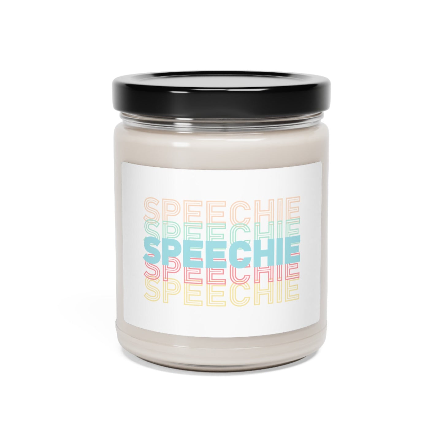 Speechie Scented Soy Candle, 9 oz