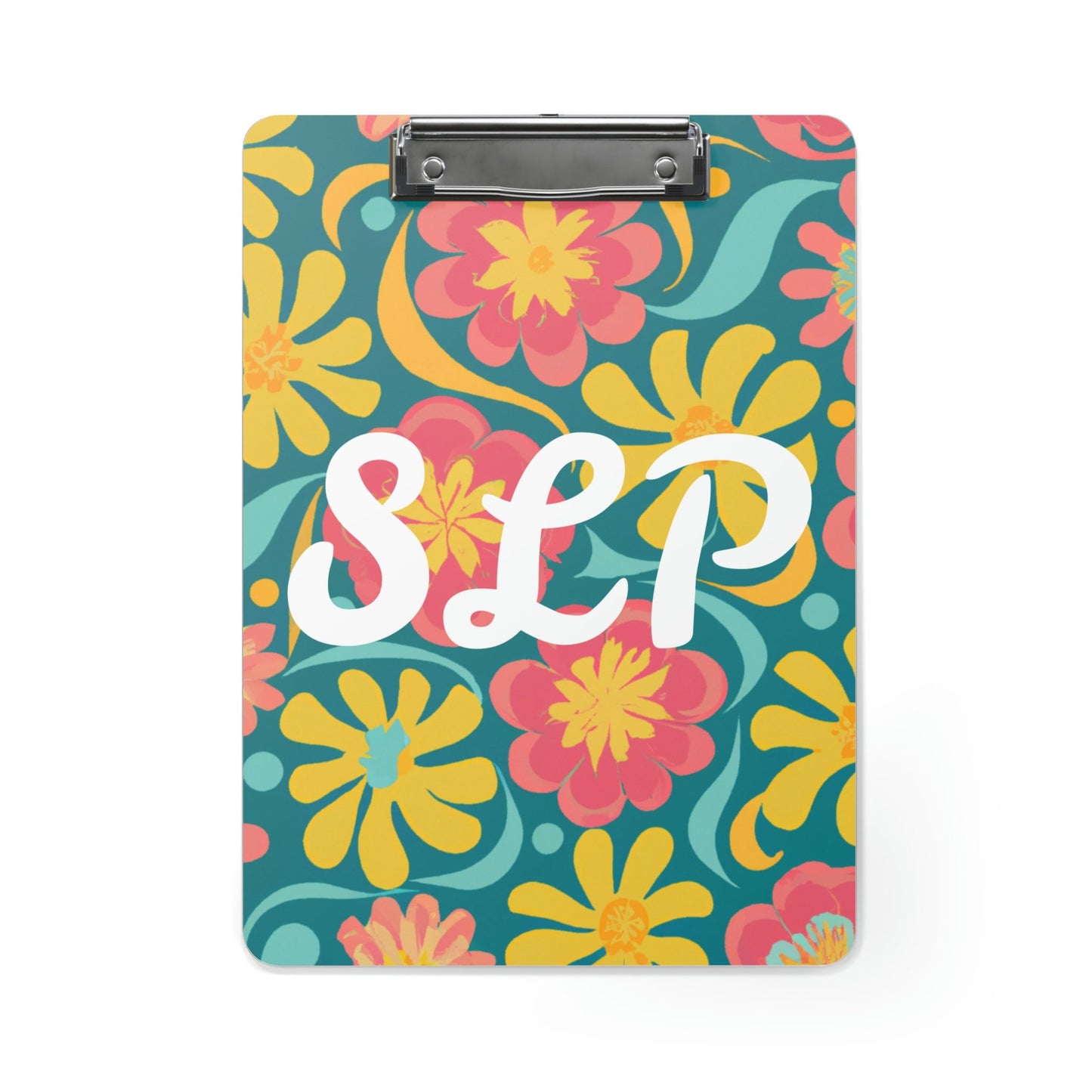 SLP Floral Retro Clipboard