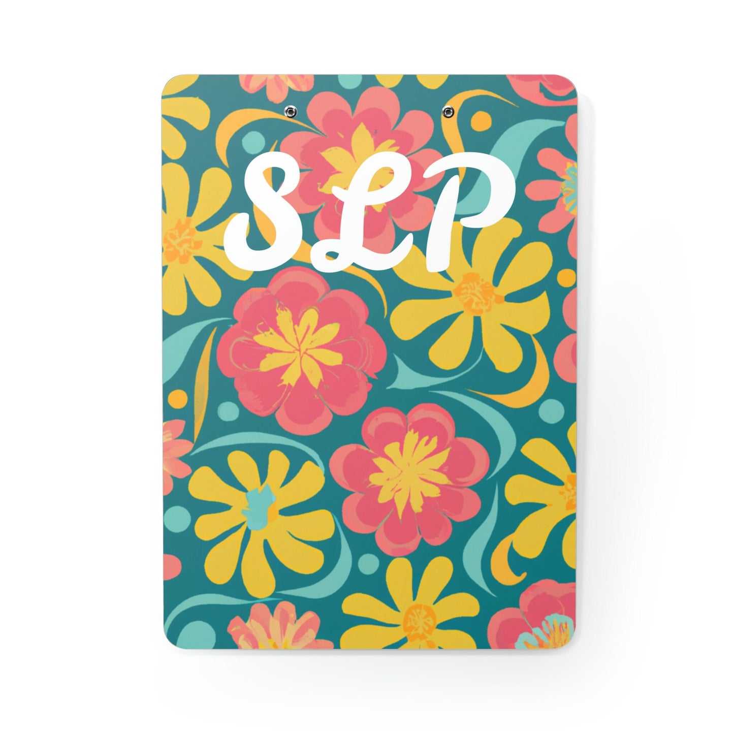 SLP Floral Retro Clipboard