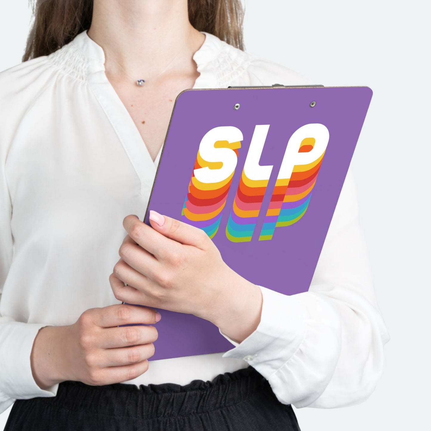 SLP Retro Stagger Text Clipboard