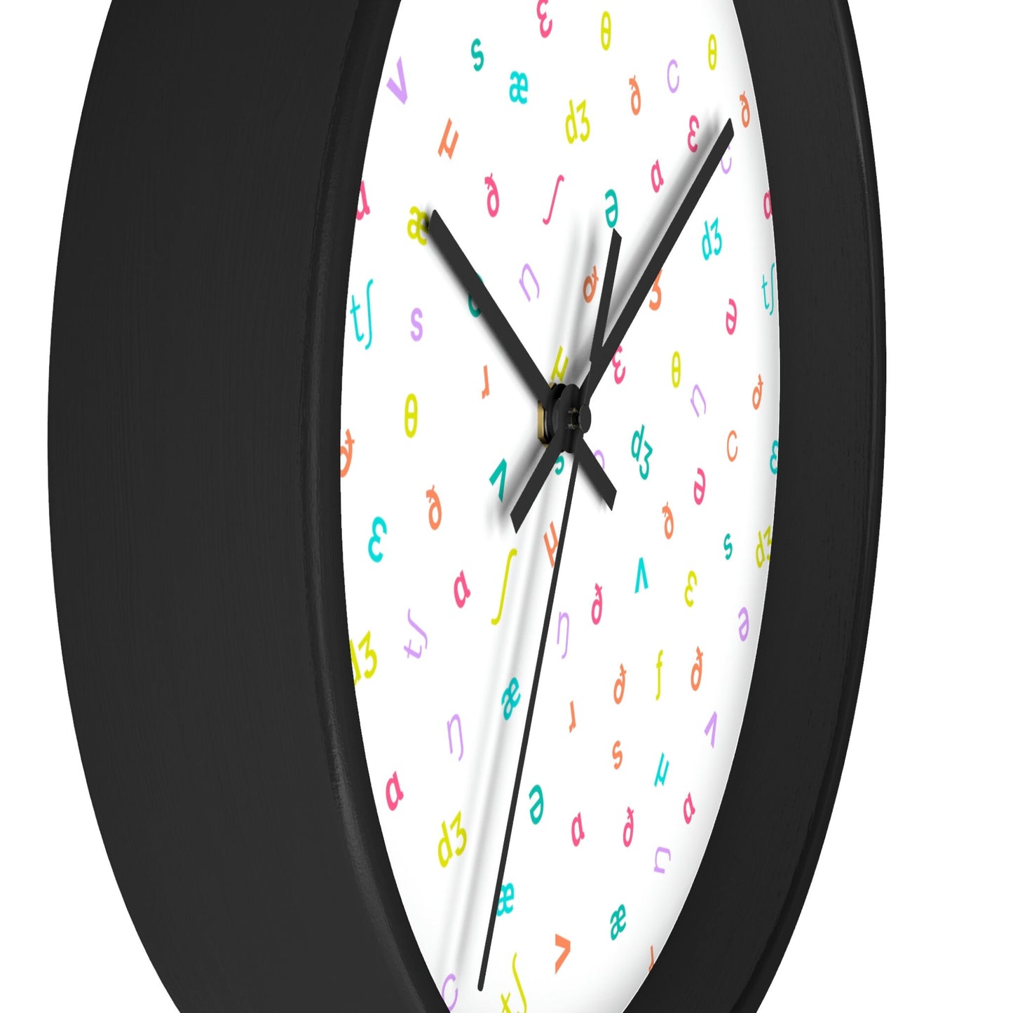 IPA Phonetic Symbol Wall Clock
