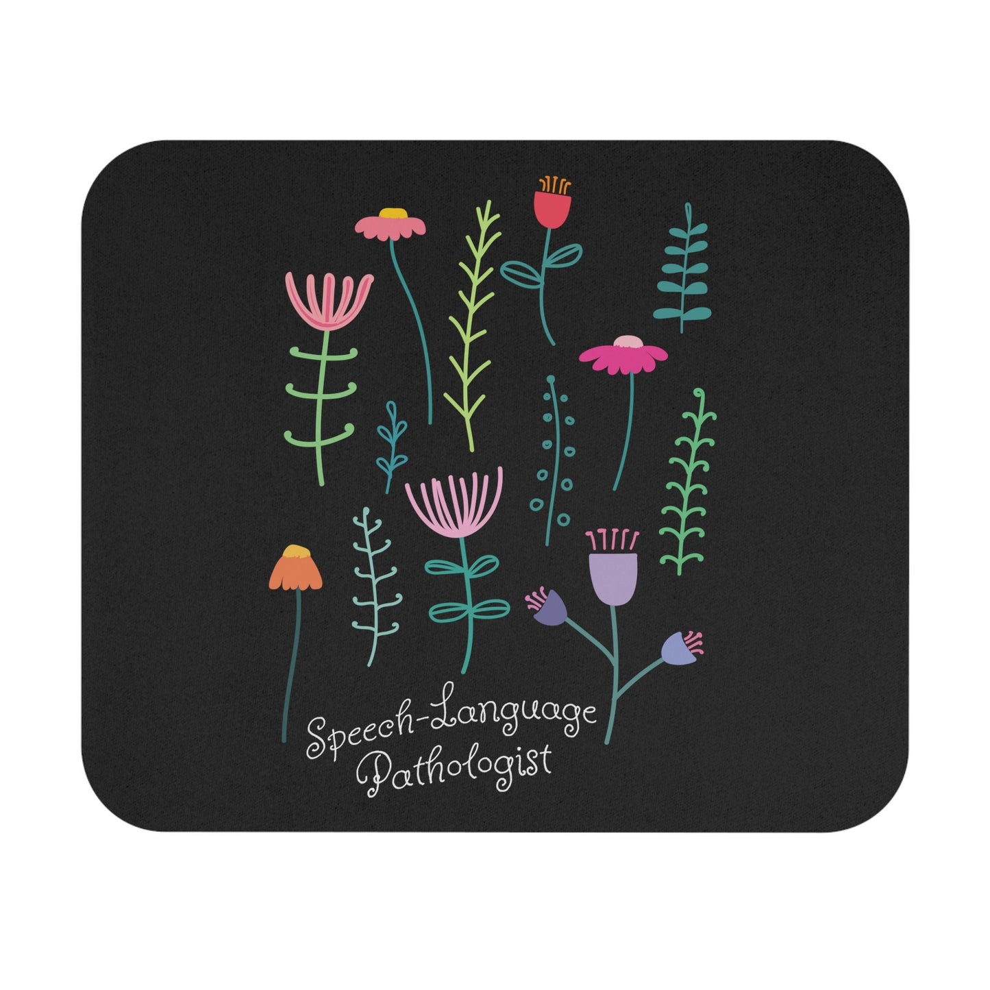 SLP Mouse Pad, Rectangle Mouse Pad Gift for Speech-Language Pathologist, SLP Graduate Gift for Office, SLP Office Gift, Supervisor Gift