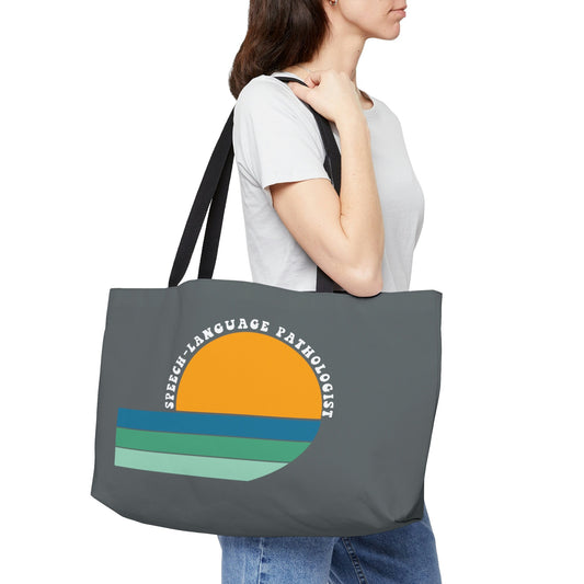 Speech-Language Pathologist SLP Weekender Tote Bag