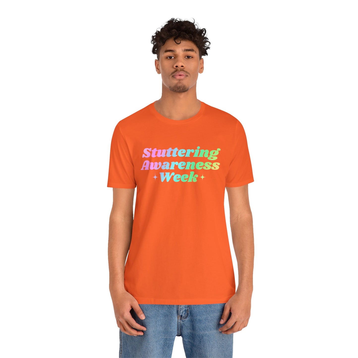 Stuttering Awareness Week Gradient Tshirt