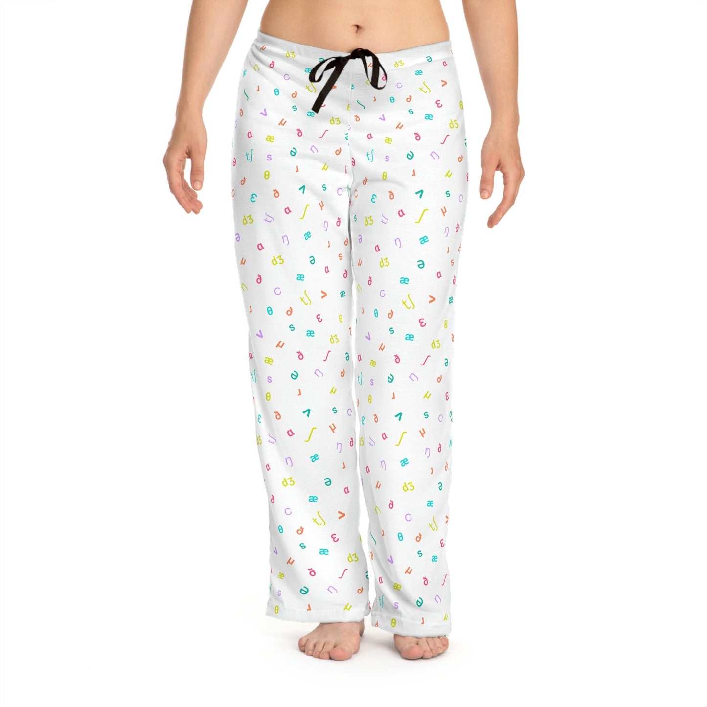 IPA Phonetic Symbols Women's Pajama Pants