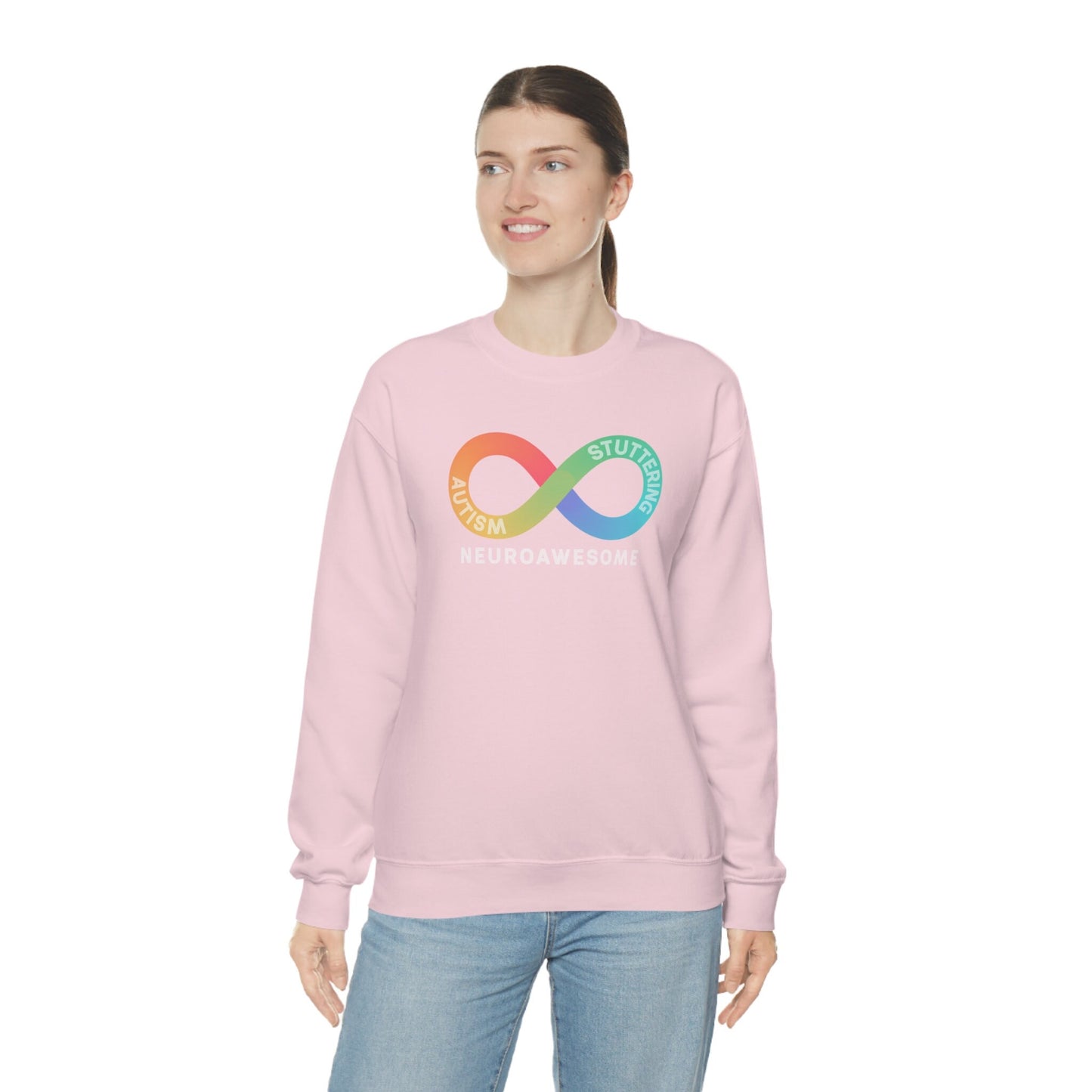 Neuroawesome Autism Stuttering Sweatshirt