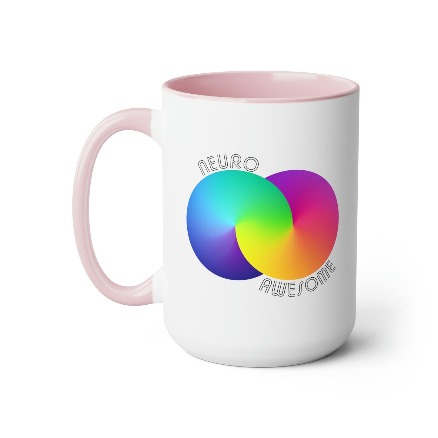 Neuroawesome Stuttering Autism Infinity Mug 15 oz