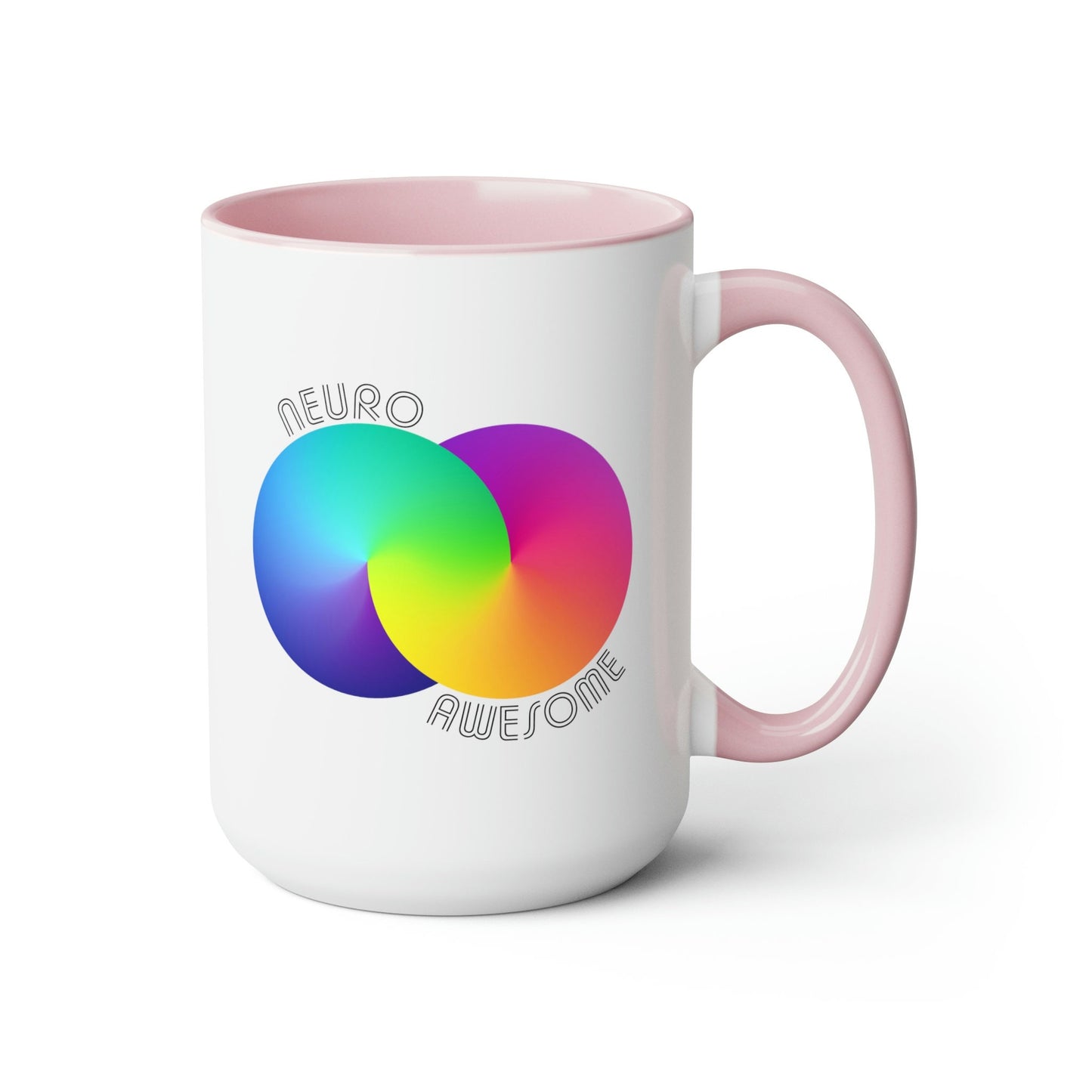 Neuroawesome Stuttering Autism Infinity Mug 15 oz