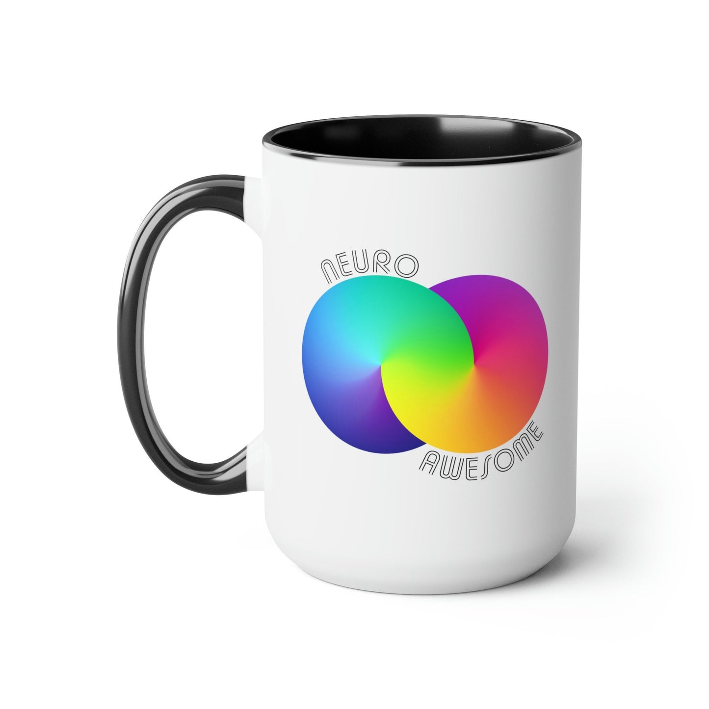 Neuroawesome Stuttering Autism Infinity Mug 15 oz