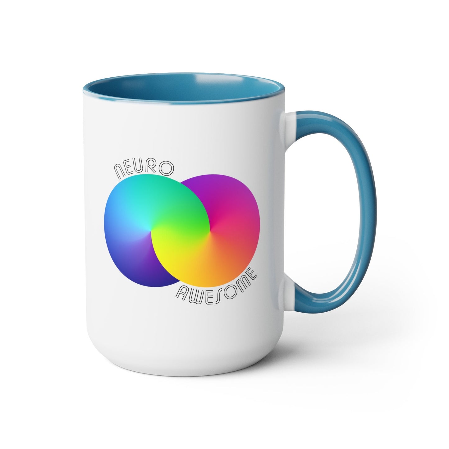 Neuroawesome Stuttering Autism Infinity Mug 15 oz