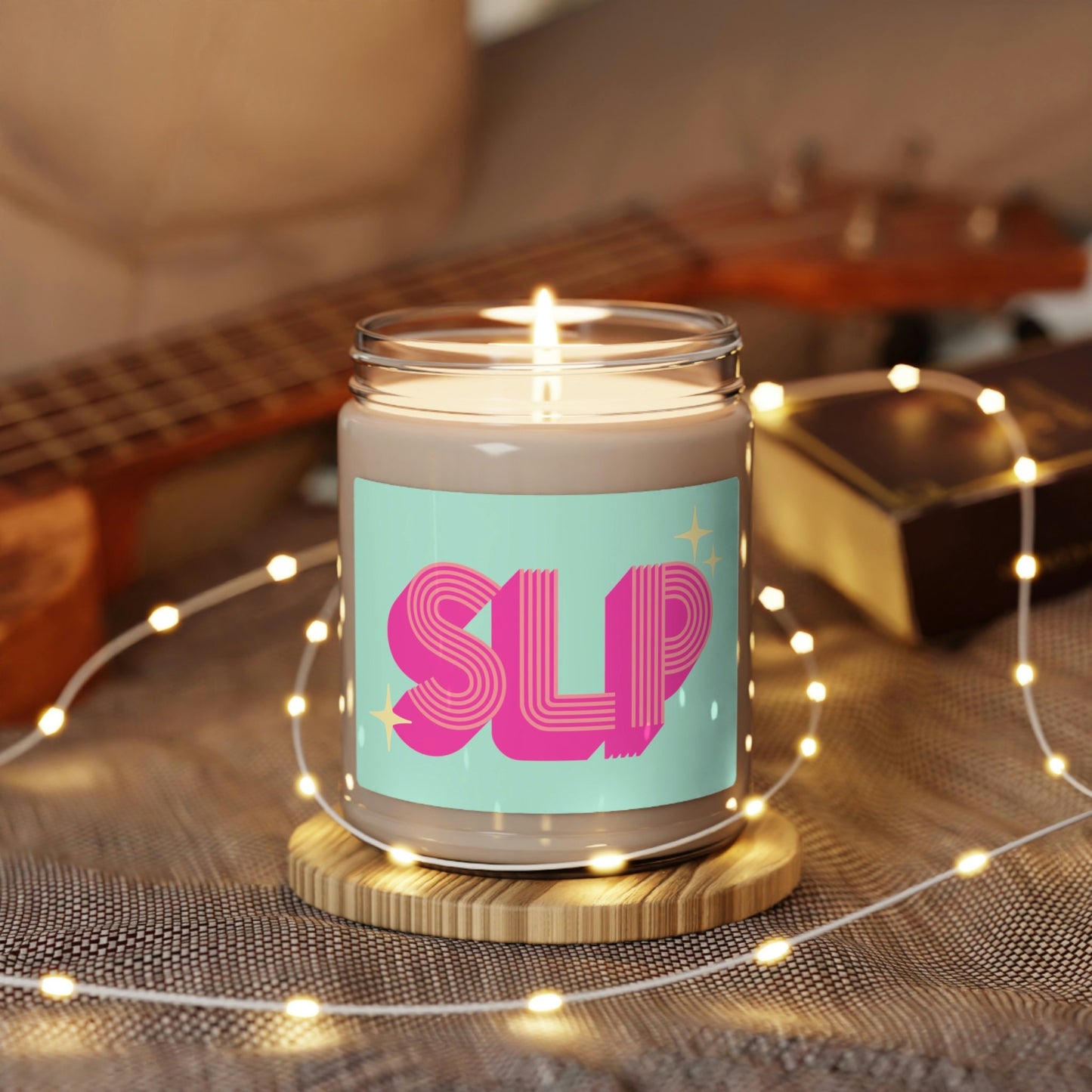 SLP Retro Mint Pink Scented Candle, 9 oz.