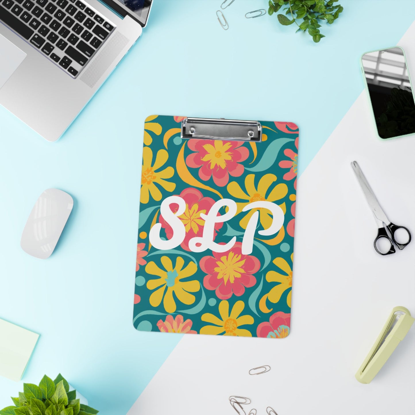 SLP Floral Retro Clipboard