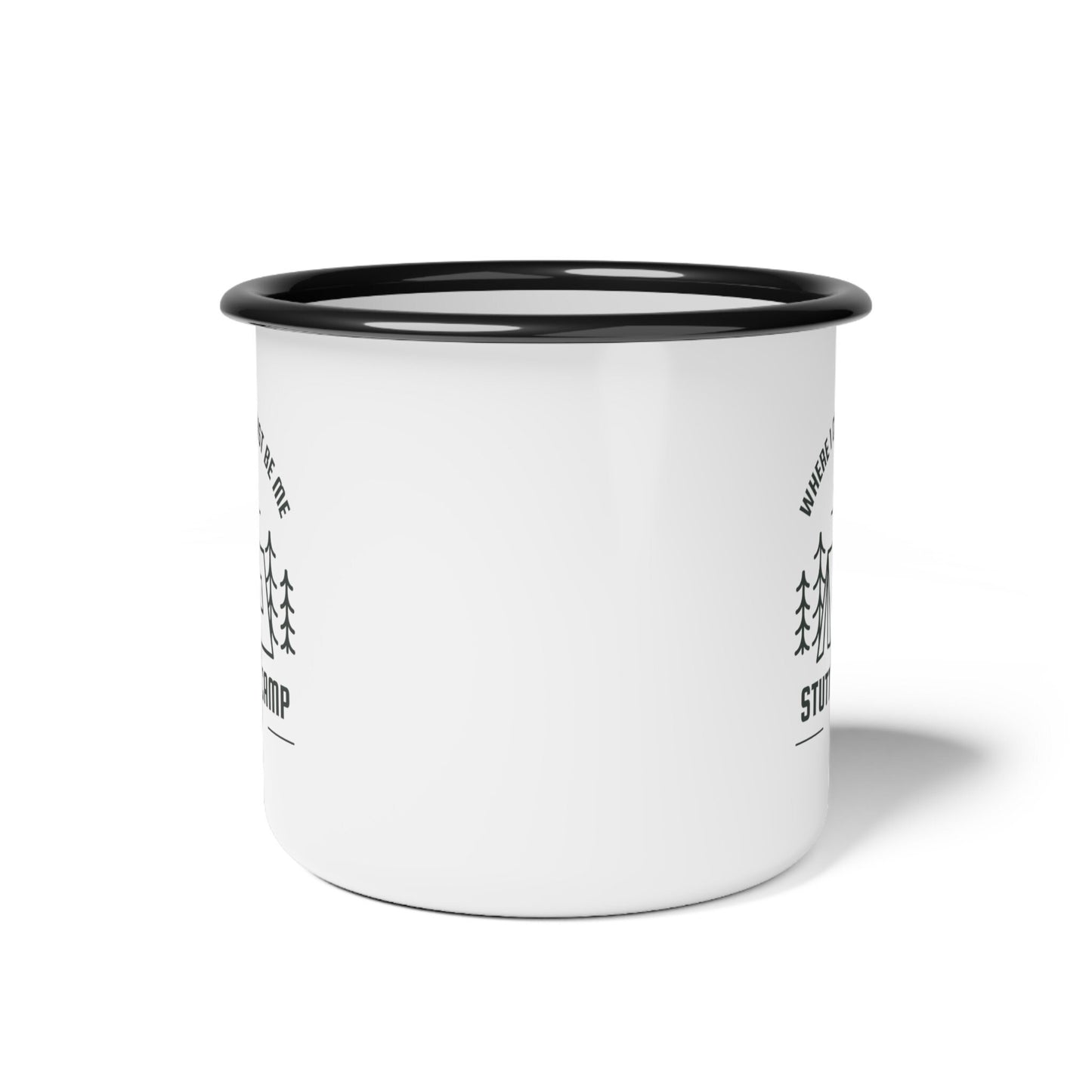 Stutter Camp Where I can be Me Enamel Coffee Mug