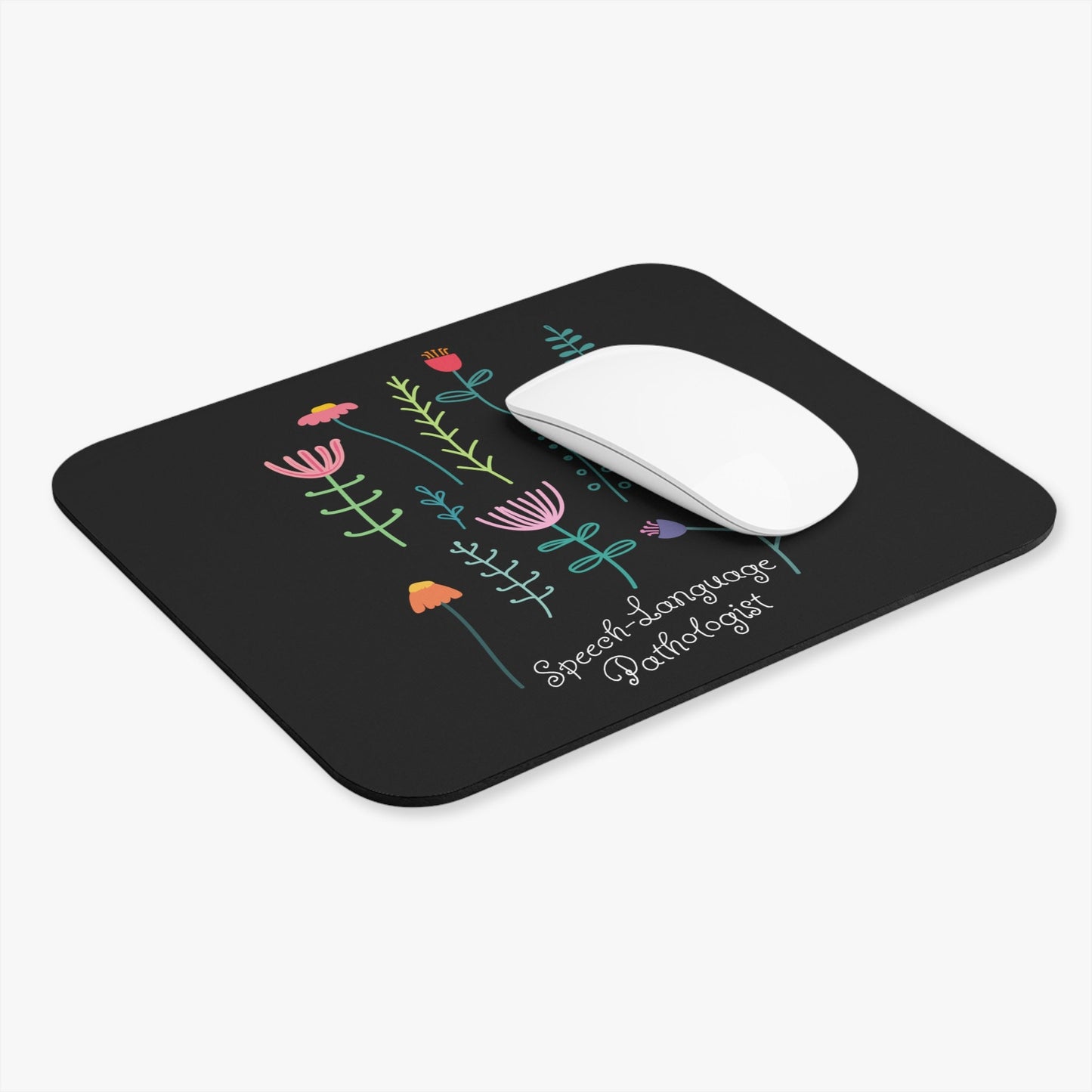 SLP Mouse Pad, Rectangle Mouse Pad Gift for Speech-Language Pathologist, SLP Graduate Gift for Office, SLP Office Gift, Supervisor Gift