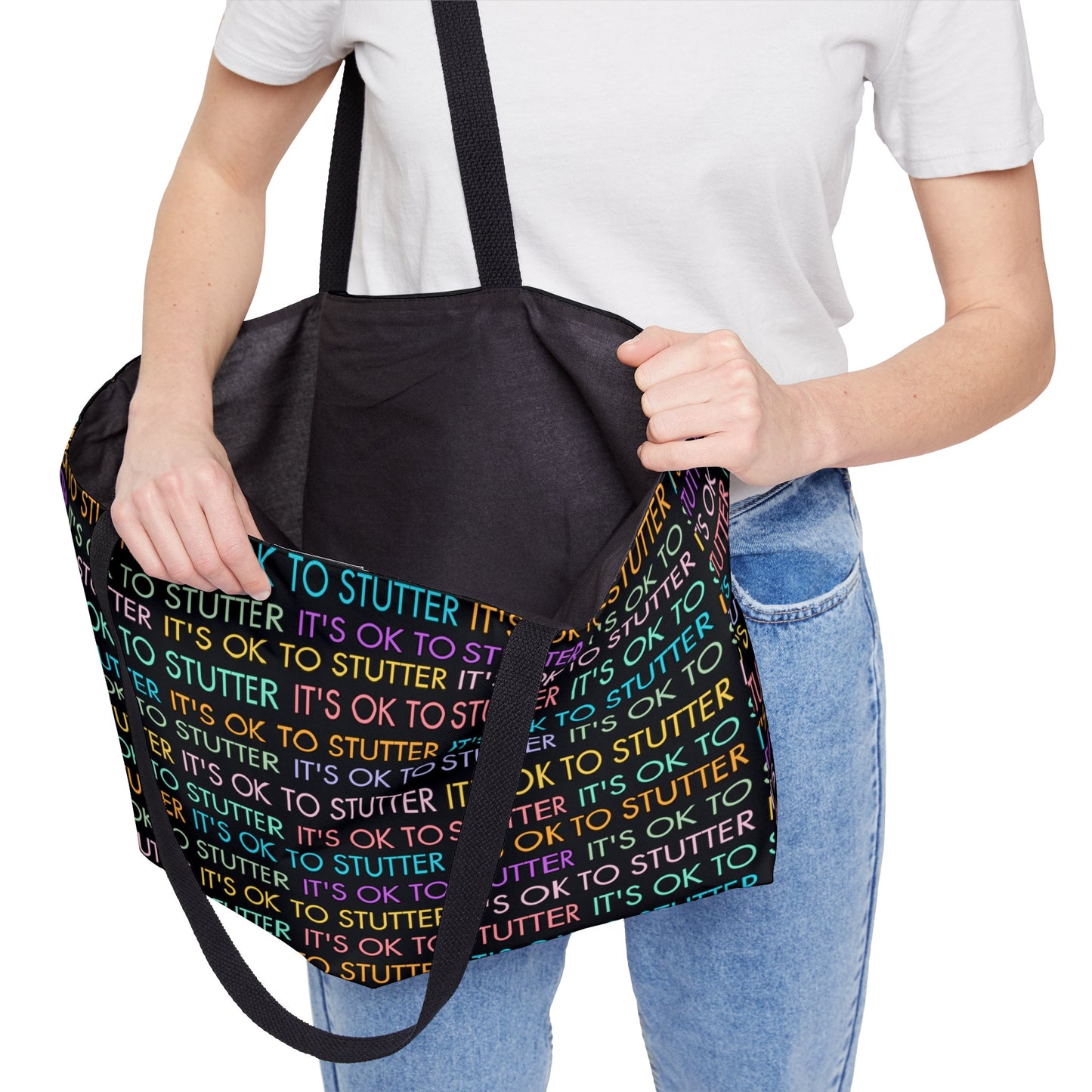 It's OK to Stutter Weekender Tote Bag