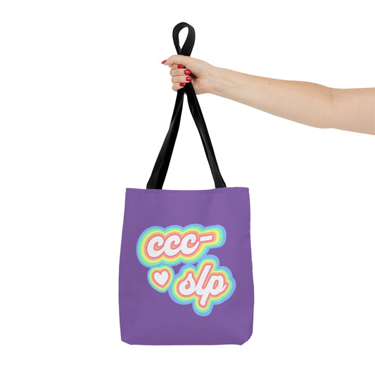 CCC-SLP Retro Pastel Tote Bag