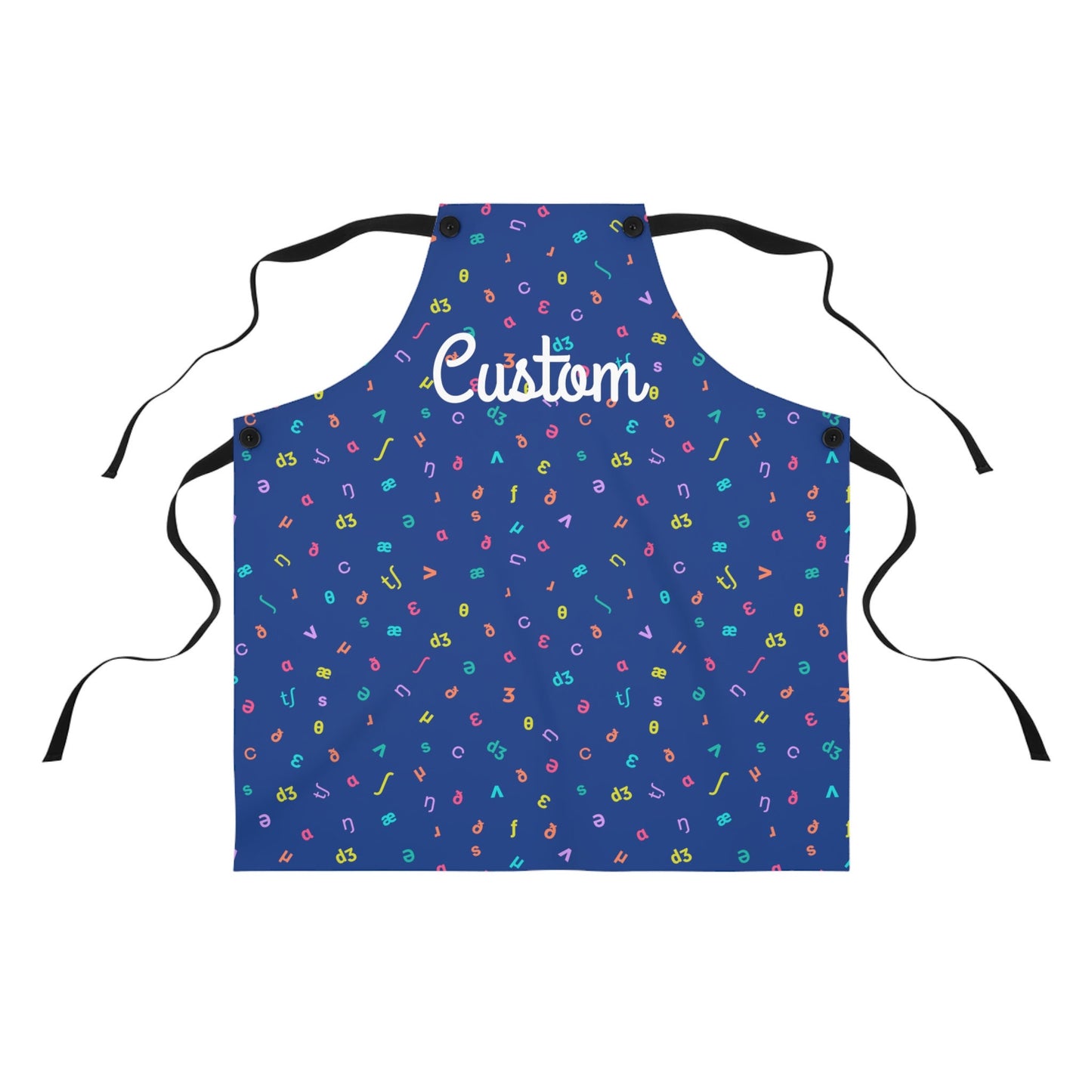 IPA Phonetic Symbol Custom Apron