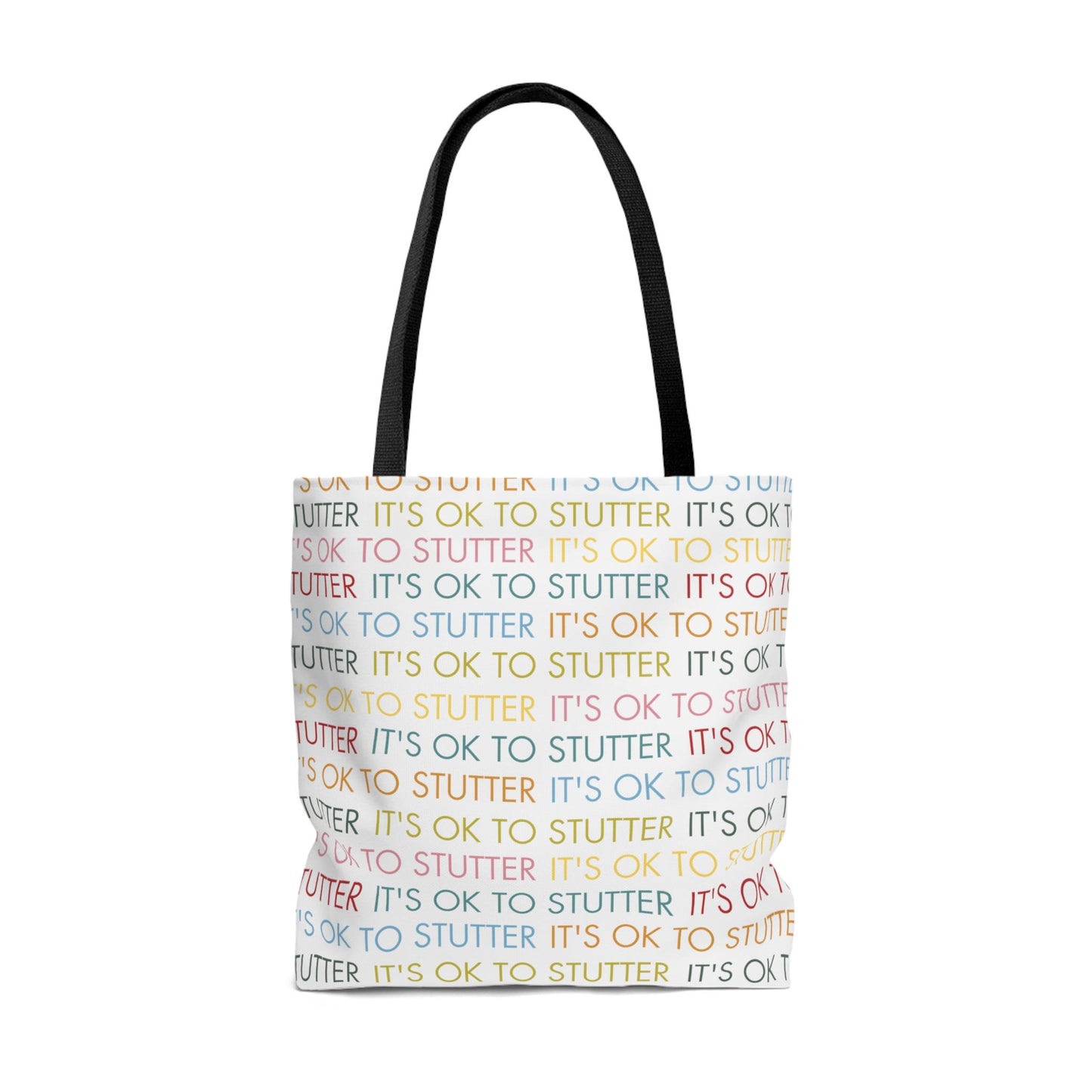 It's OK to Stutter Tote Bag MCM Colors